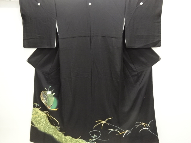 JAPANESE KIMONO / TOMESODE / EMBROIDERY / KICHO PATTERN / ARTIST WORK